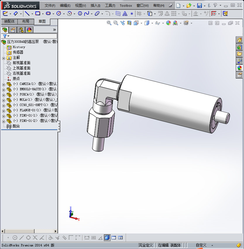 压力300BAR的高压泵