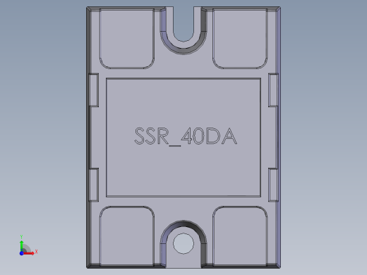 SSR_40DA 固态继电器前视缩略图