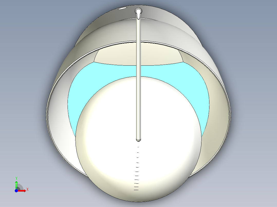 旋转式水培机前视图