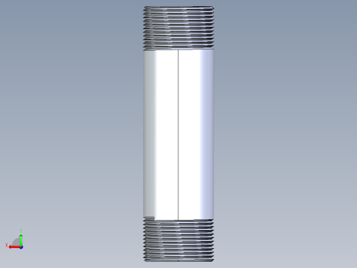 CPVC管件33-Sch80_Nipple_MPTxMPT_9861-175_1.25in x 6in后视缩略图