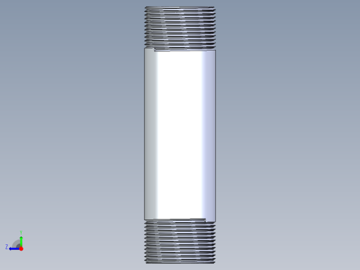 CPVC管件33-Sch80_Nipple_MPTxMPT_9861-175_1.25in x 6in右视缩略图