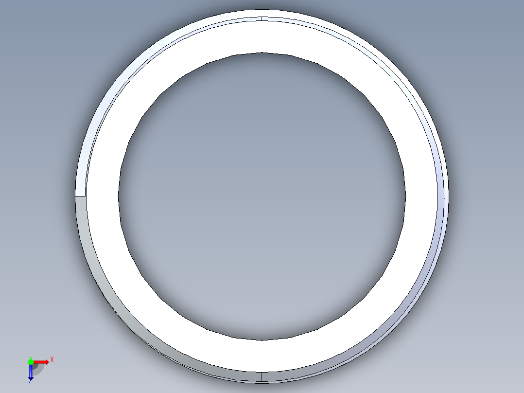 CPVC管件33-Sch80_Nipple_MPTxMPT_9861-175_1.25in x 6in俯视图