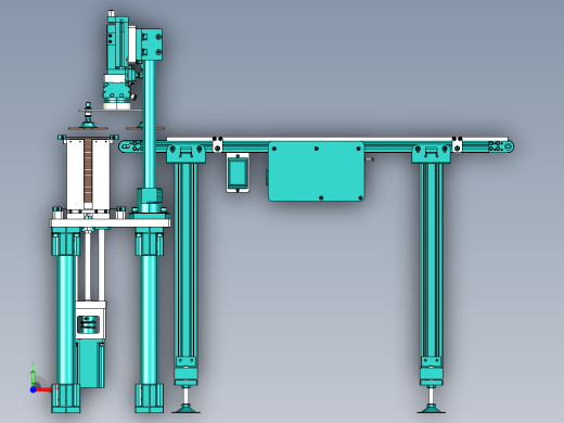 料仓固定式板块供料机构前视缩略图