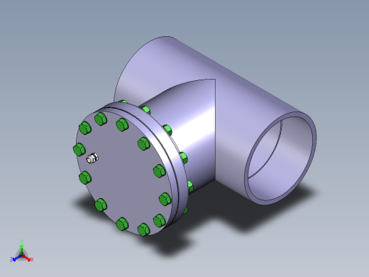 [PVC]访问三通[紧液体] Access Tee [Liquid Tight]