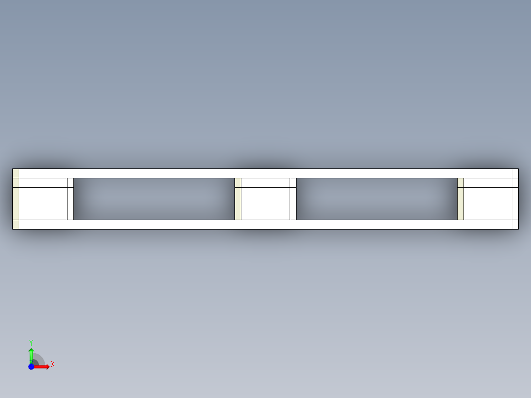 托盘 设计模型 (10)前视图