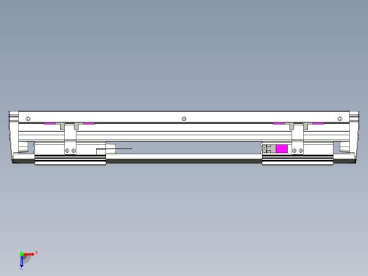 威洛博VL系列3d模型模组2VL14S1Y-S200俯视缩略图