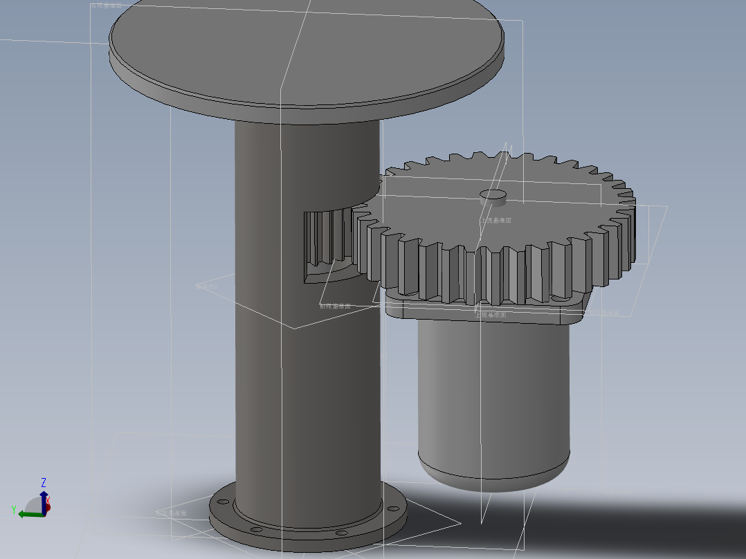Q244-投射式自动投石器的设计【三维SolidWorks】