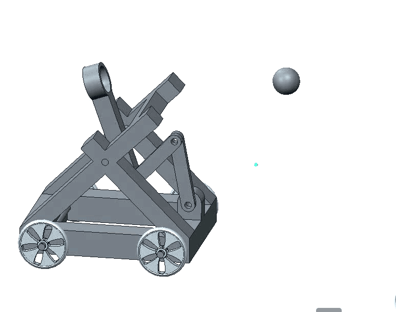 Q244-投射式自动投石器的设计【三维SolidWorks】