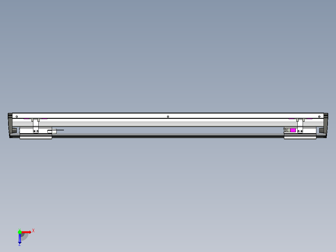 威洛博VL系列3d模型模组2VL17E1Y-S750俯视图