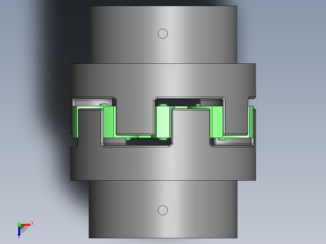 联轴器 (48)俯视图