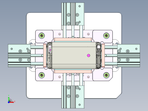 X3-B笔记本CNC工装夹具三维模型-CNC2-1009前视缩略图