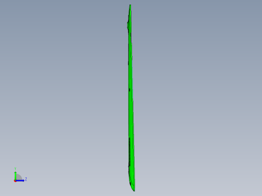 冲压笔记本D壳铣缺口程序模型左视缩略图