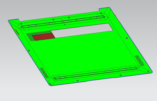冲压笔记本D壳铣缺口程序模型缩略图