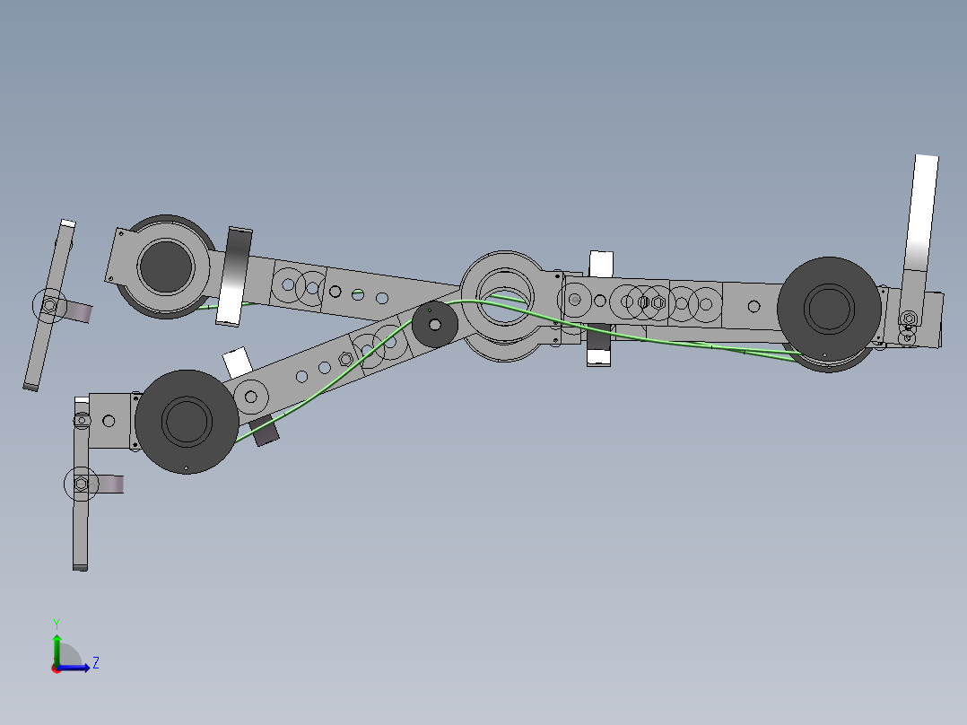 三维SW原件左视图