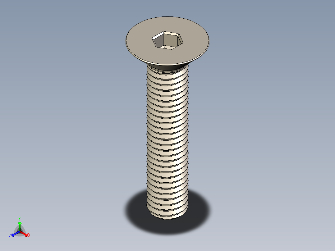 Screw_ISO_10642_M5x25_A2.STEP主视图