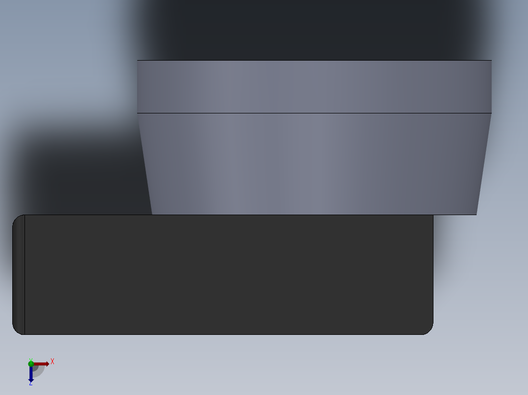 OP50-手自切换按钮-WCQ俯视图
