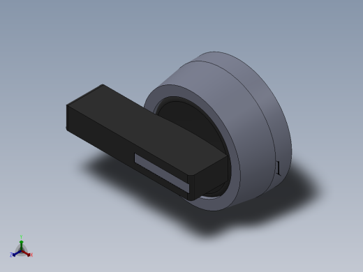 OP50-手自切换按钮-WCQ正等轴测缩略图