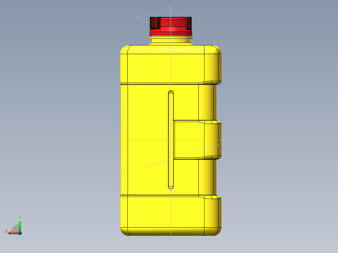 瓶子、罐子、桶(65)后视图