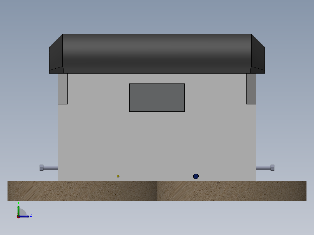 AGV小车、AGV(91)左视图