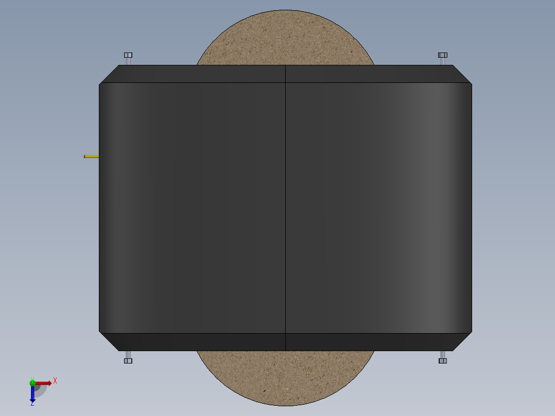 AGV小车、AGV(91)俯视图