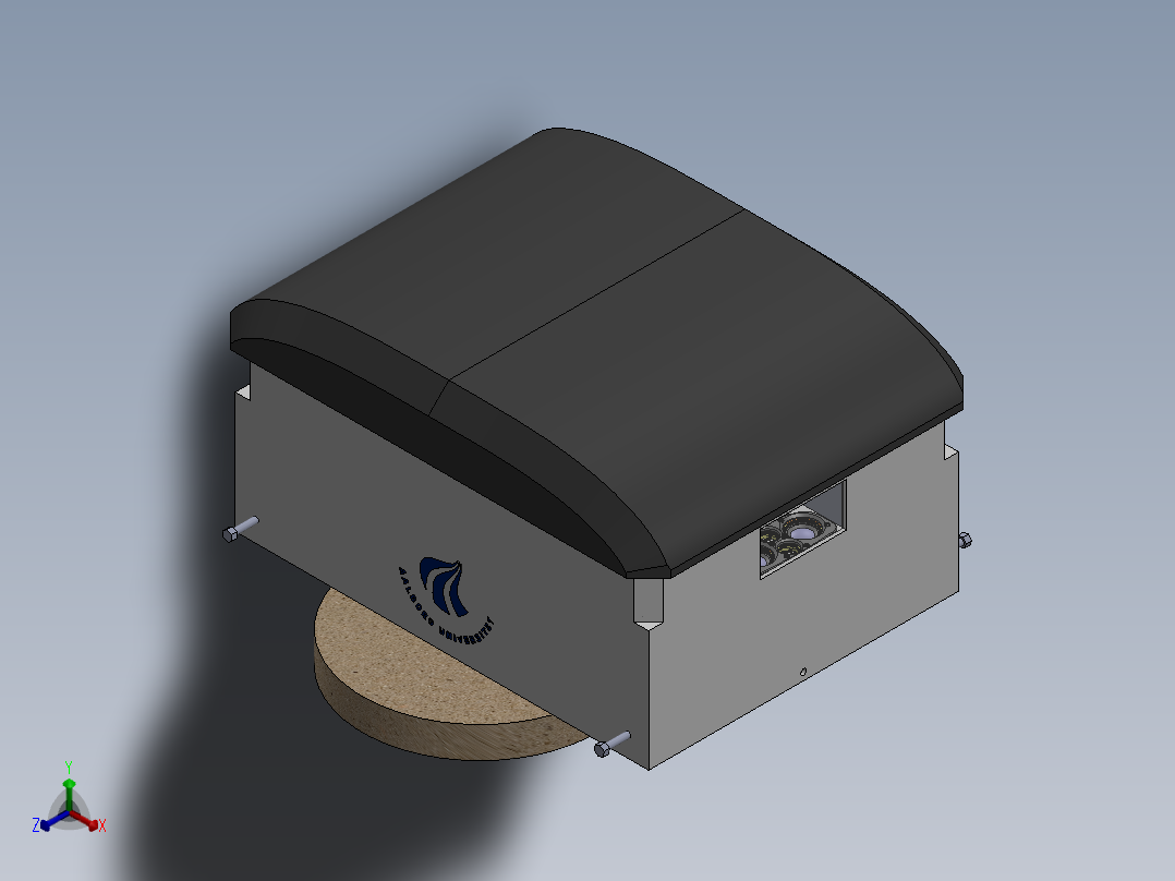 AGV小车、AGV(91)正等轴测图