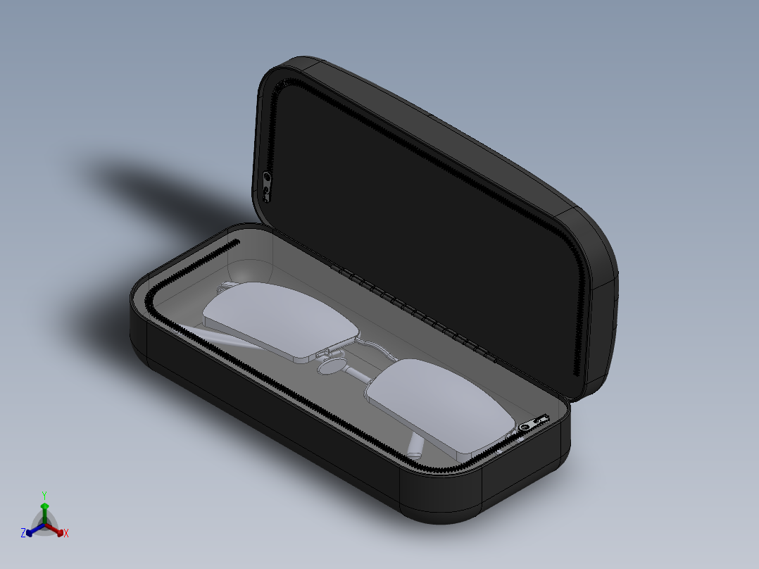 眼镜、墨镜(30)正等轴测图