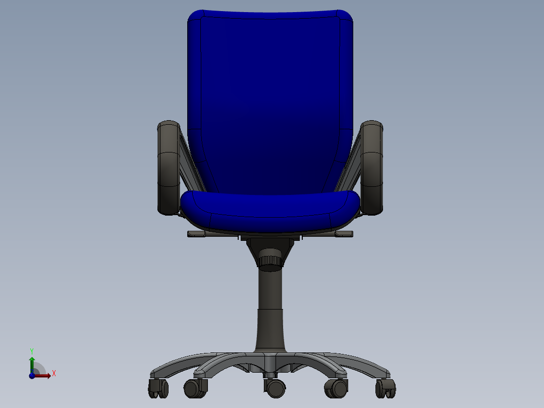 椅子、凳子(39)前视图