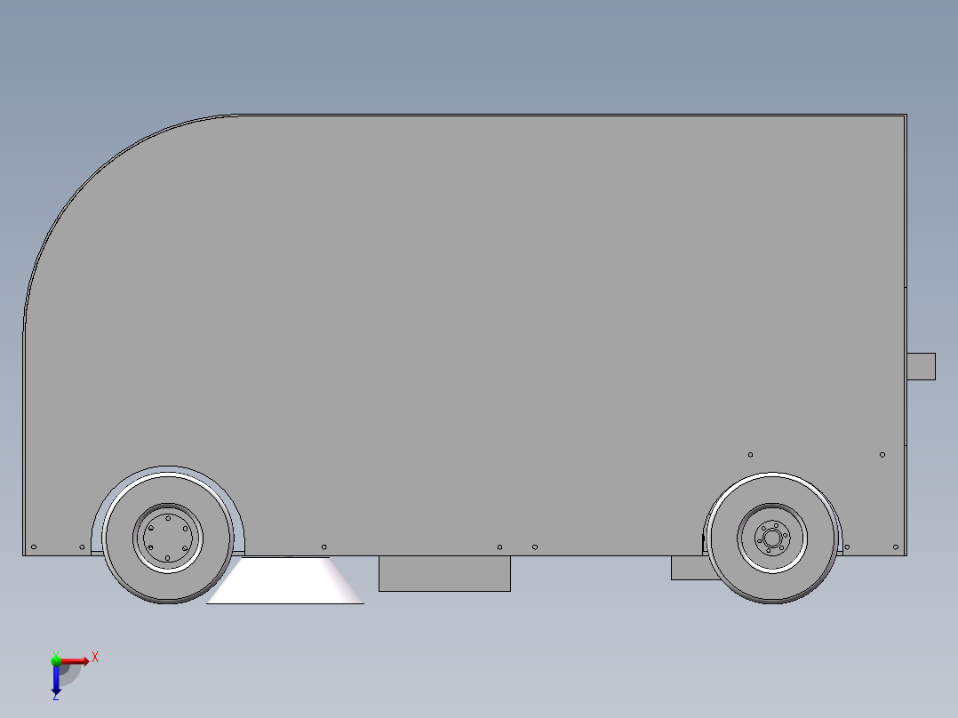 道路落叶清扫车==865976=300俯视图