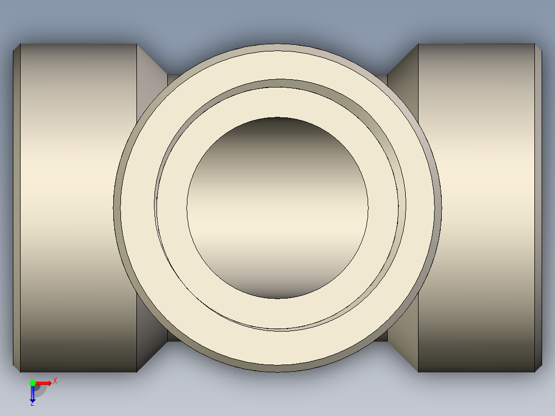 B3004486-1_ 三通接头俯视图