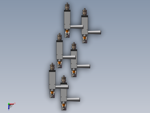 6款Duroloc7-Loc 4.6压接装置具模型俯视缩略图