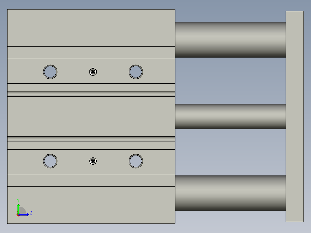 行李箱自动组装生产线设计-MGPM40-50Z-M9B_0_0_0_左视图