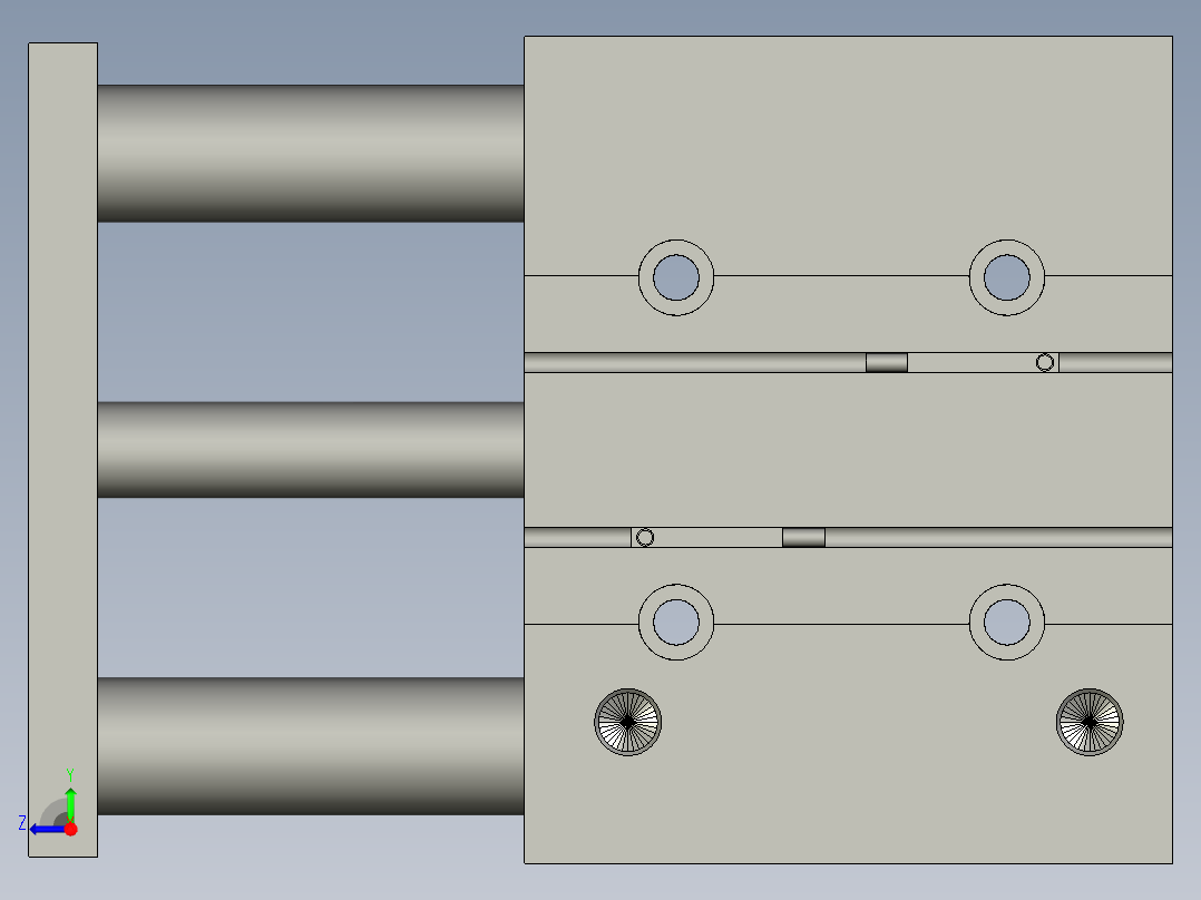 行李箱自动组装生产线设计-MGPM40-50Z-M9B_0_0_0_右视图