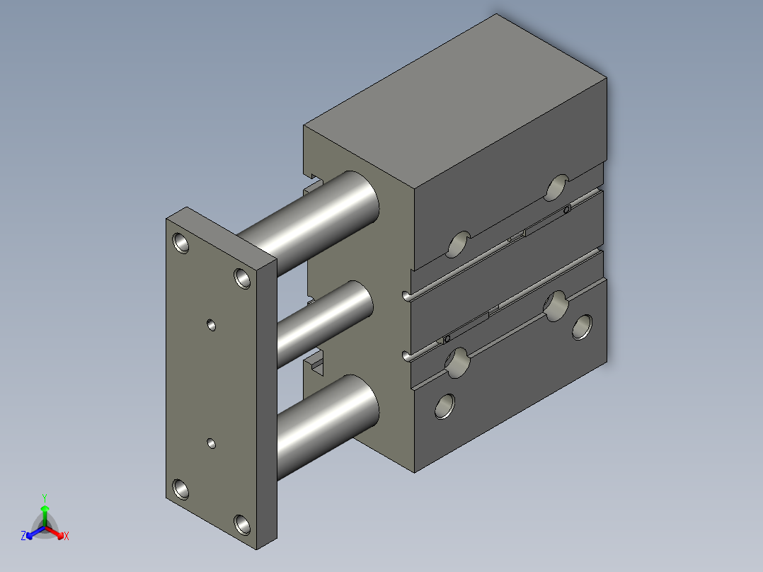 行李箱自动组装生产线设计-MGPM40-50Z-M9B_0_0_0_正等轴测图