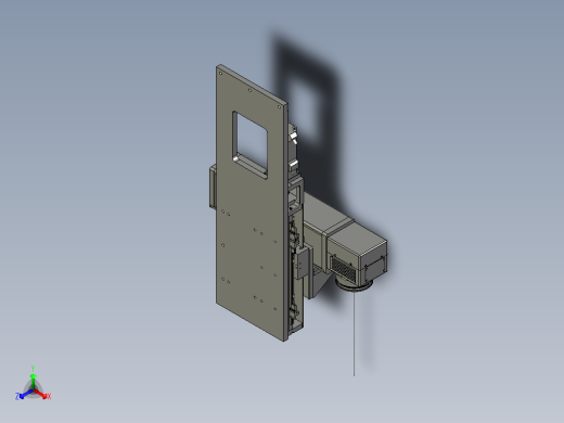 激光打码机构A403