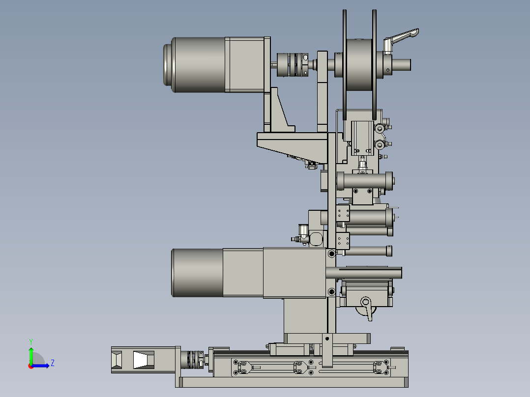 A25-TB-02-1000贴标签机构SLD1SM左视图