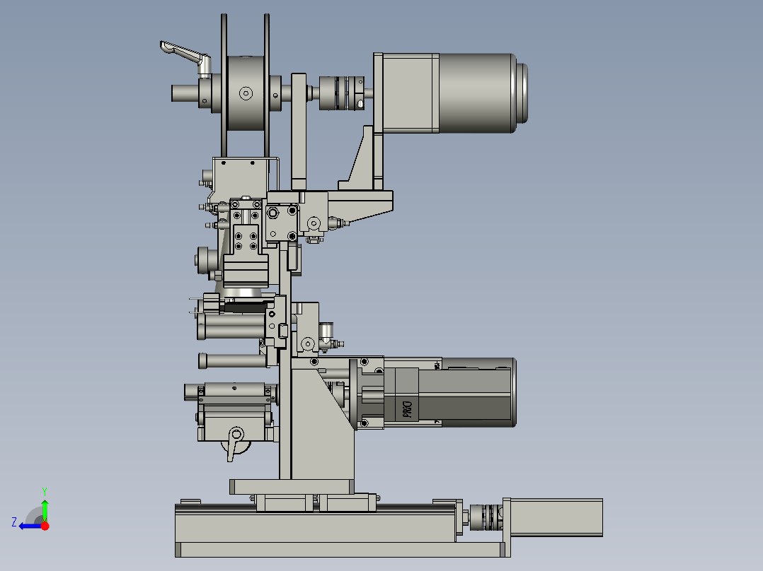 A25-TB-02-1000贴标签机构SLD1SM右视图