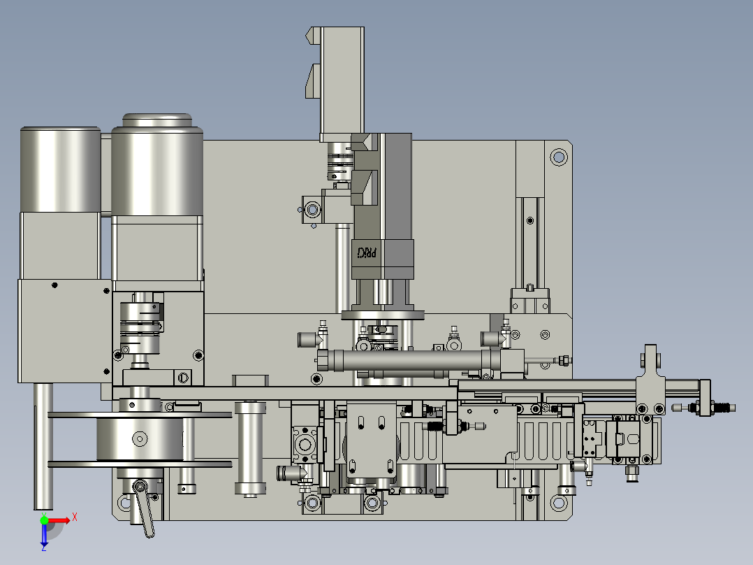 A25-TB-02-1000贴标签机构SLD1SM俯视图