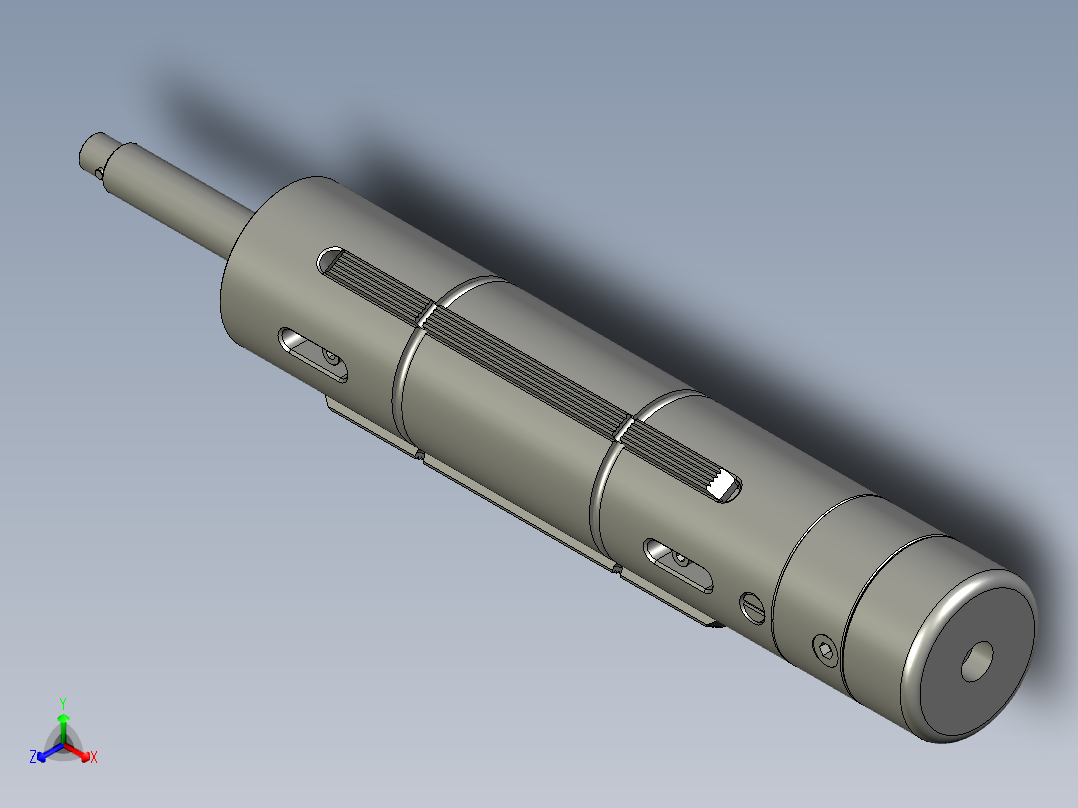 DPB-250C-05-16承料轴主视图