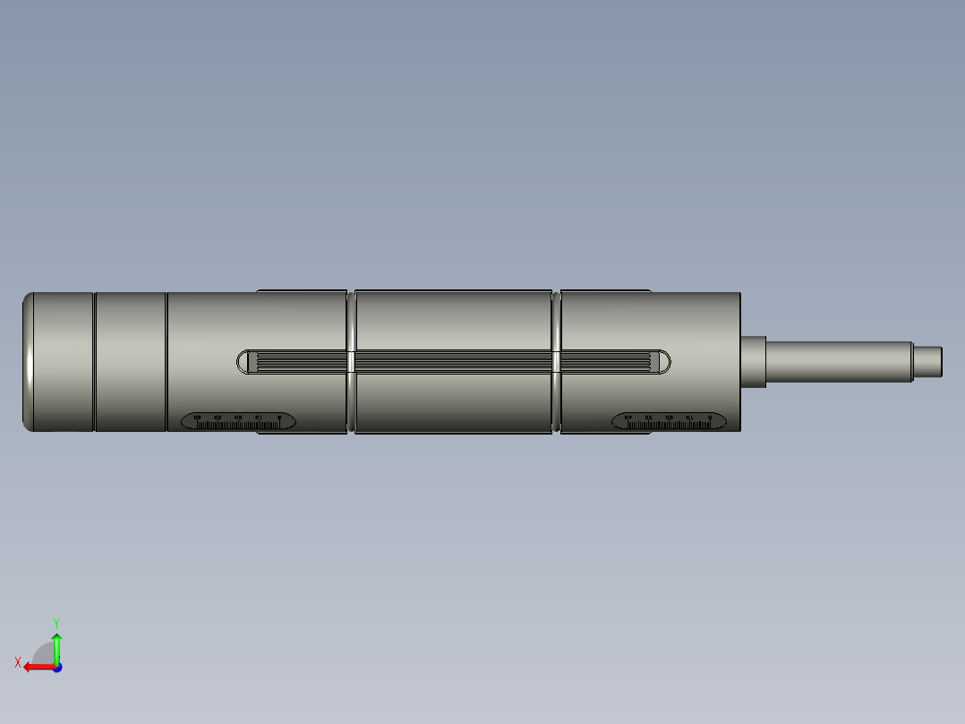DPB-250C-05-16承料轴后视图