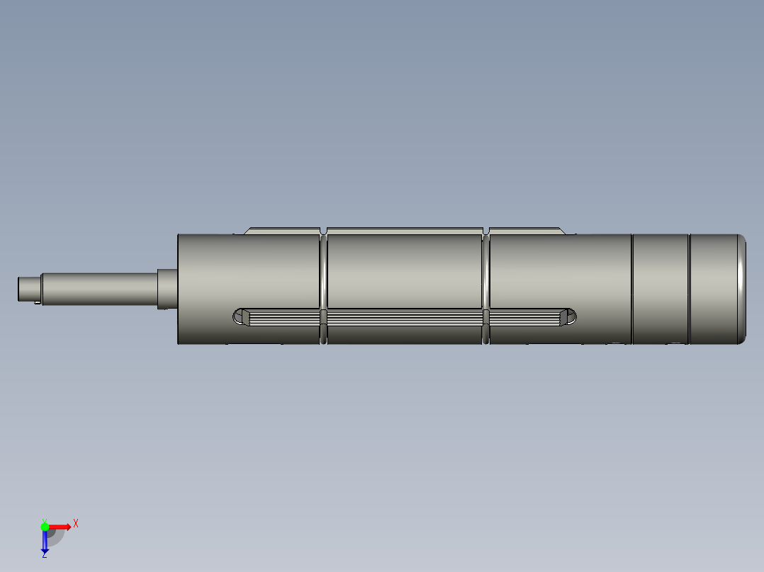 DPB-250C-05-16承料轴俯视图