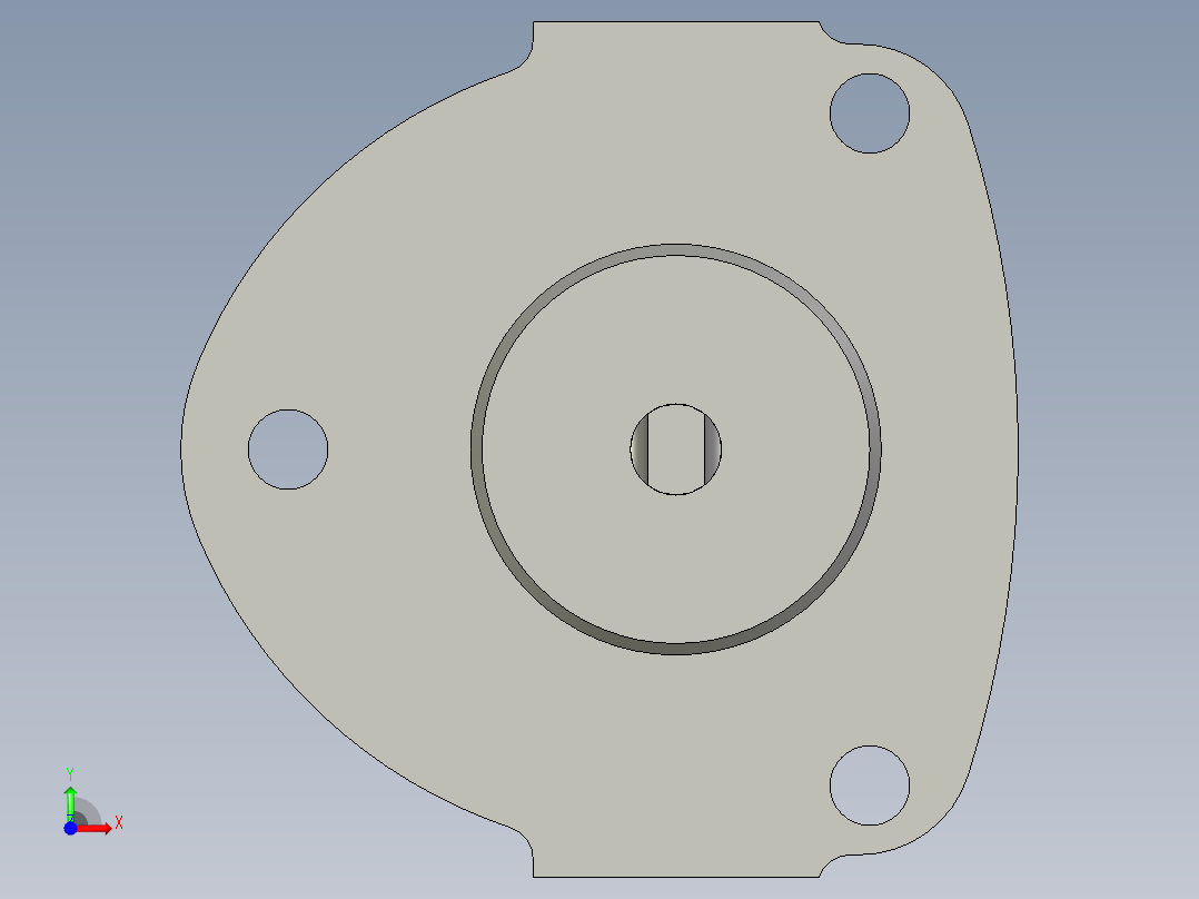 摆线泵SBRB-3南京贝奇尔前视图