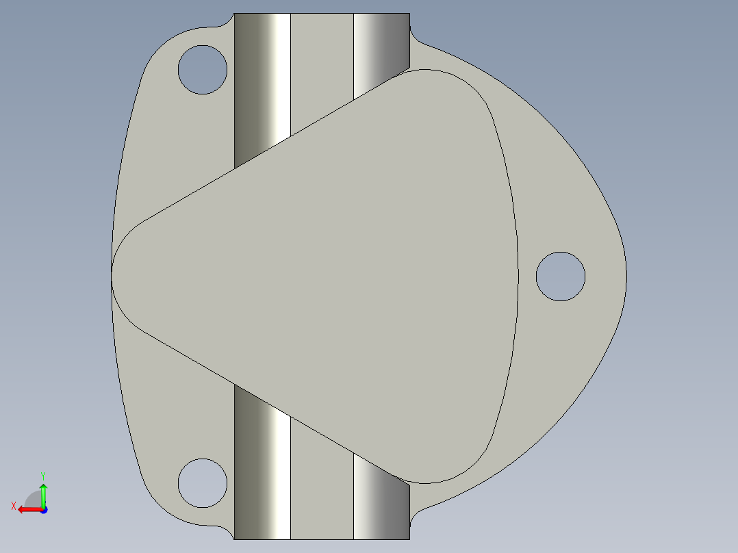 摆线泵SBRB-3南京贝奇尔后视图