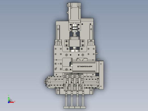 高节拍快速换型的变距抓手前视缩略图