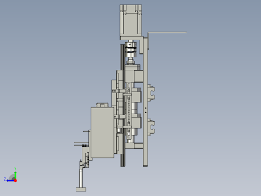 高节拍快速换型的变距抓手右视缩略图