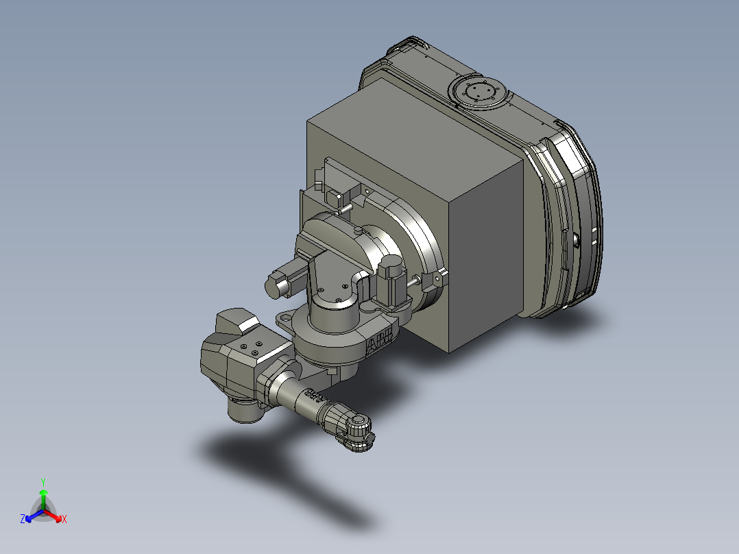 AGV机器人主视图