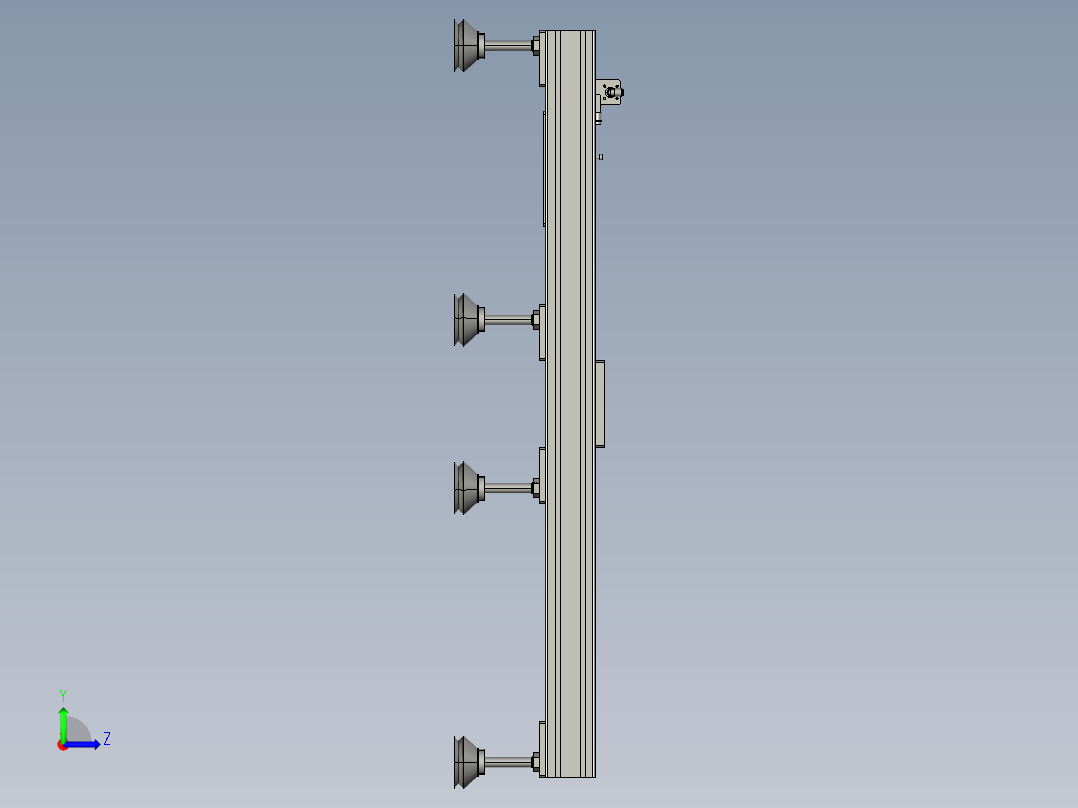 new涂胶机器人抓手左视图