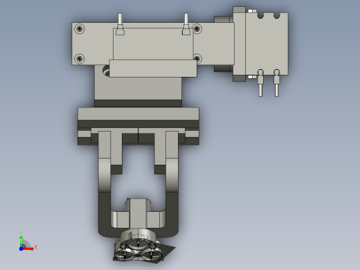 不良品下料机构前视缩略图