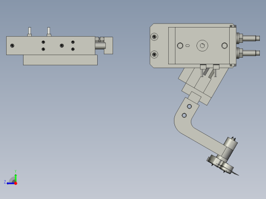 不良品下料机构右视缩略图