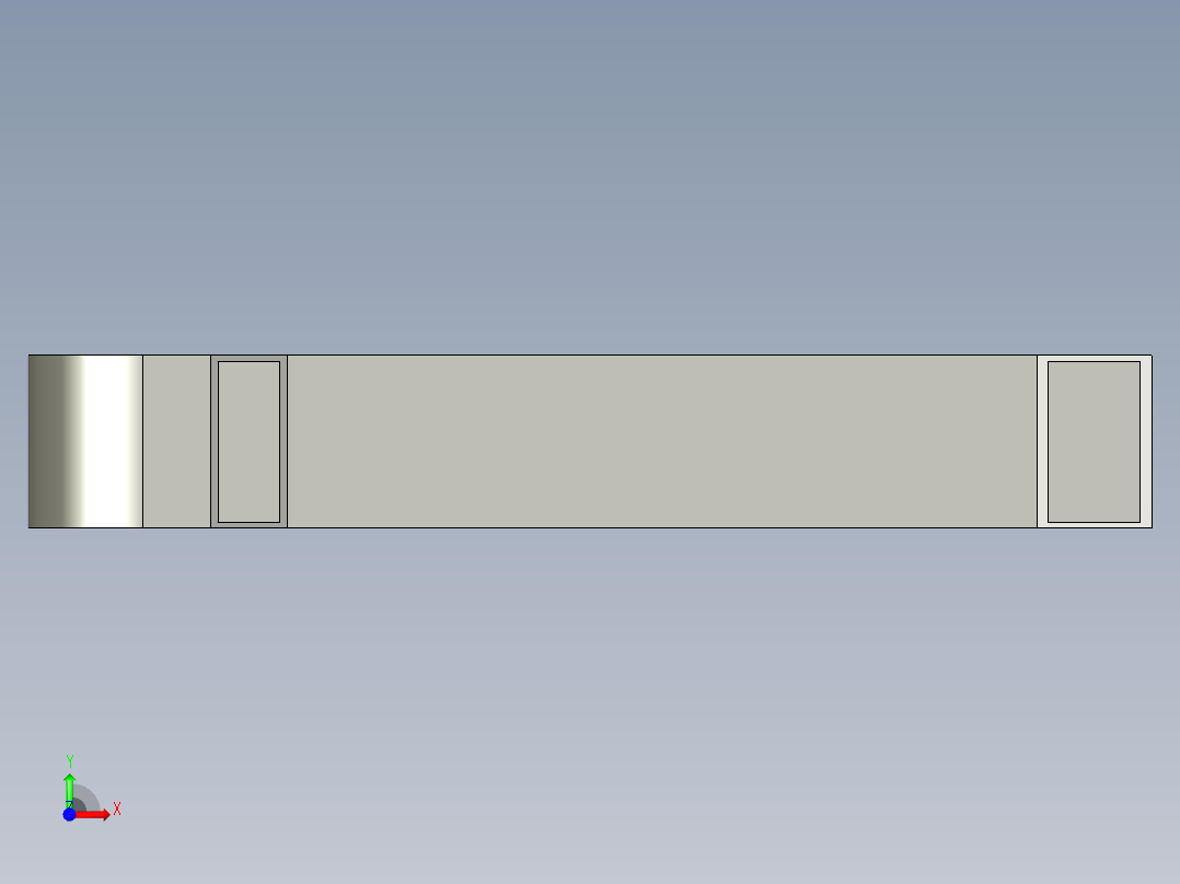 路由器驱动电路测试设备生产线设计坦克链条-02-V1前视图