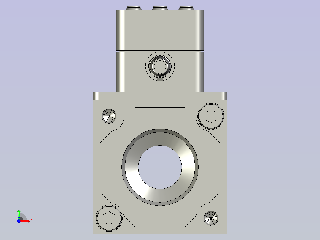水流量计-PF3W711-06-A-M(0)前视图
